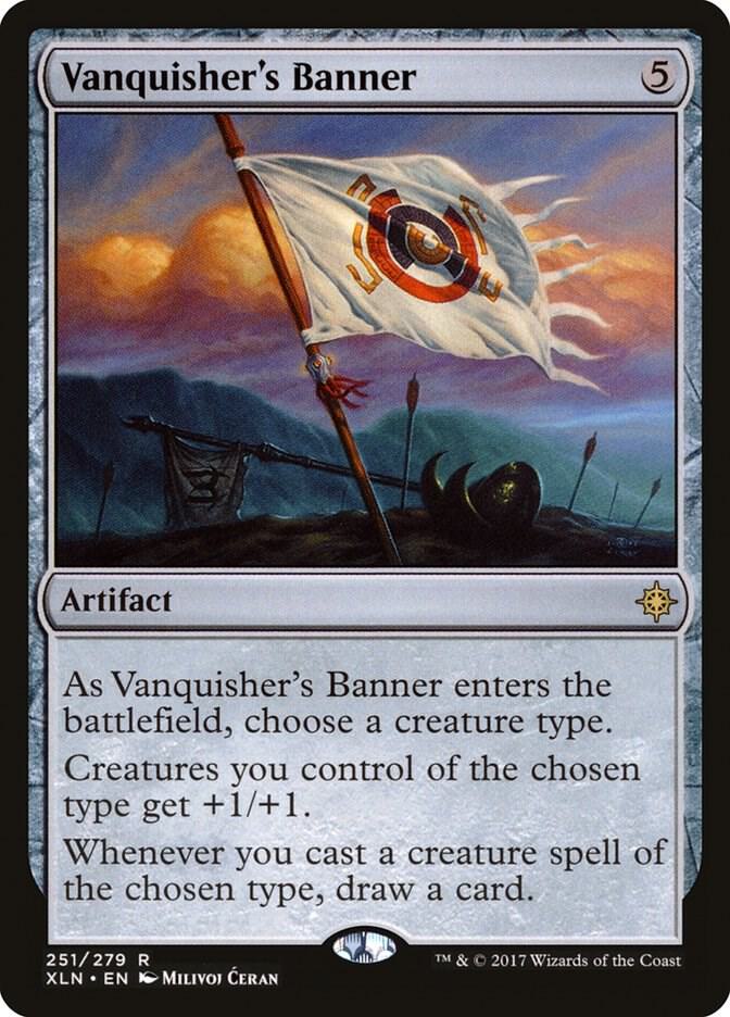 Vanquisher's Banner 251 Ixalan MTG R NM