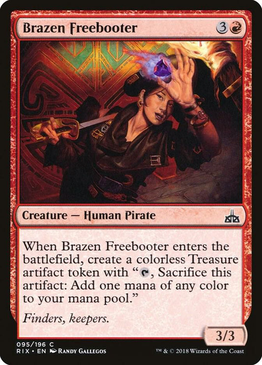 Brazen Freebooter 95 Rivals of Ixalan MTG C NM