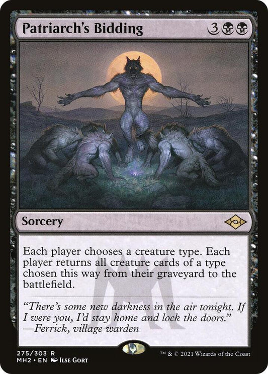 Patriarch's Bidding 275 Modern Horizons 2 MTG R NM