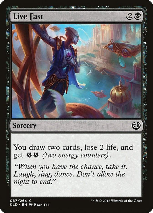 Live Fast 87 Kaladesh MTG C LP