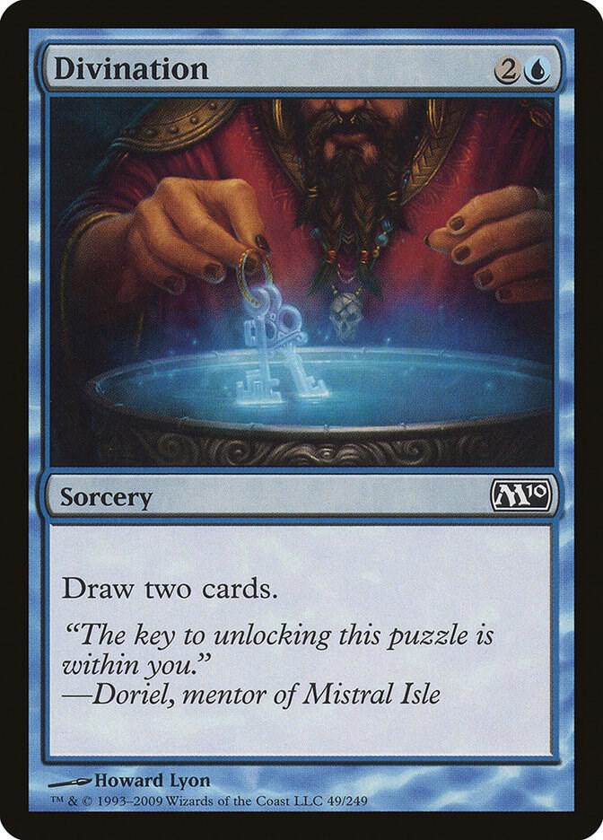 Divination 49 Magic 2010 (M10) MTG C NM