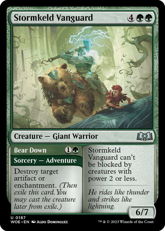 Stormkeld Vanguard 187 Wilds of Eldraine MTG UC NM
