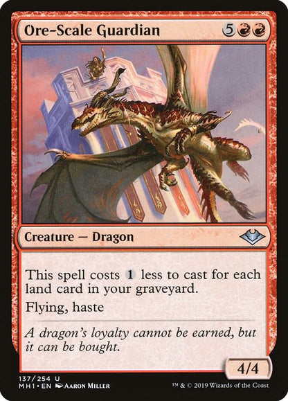Ore-Scale Guardian 137 Modern Horizons MTG UC NM