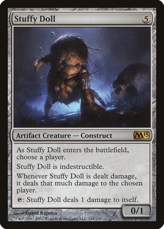 Stuffy Doll 218 Magic 2013 (M13) MTG R MP