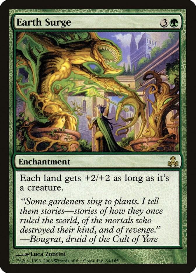 Earth Surge 84 Guildpact MTG R LP