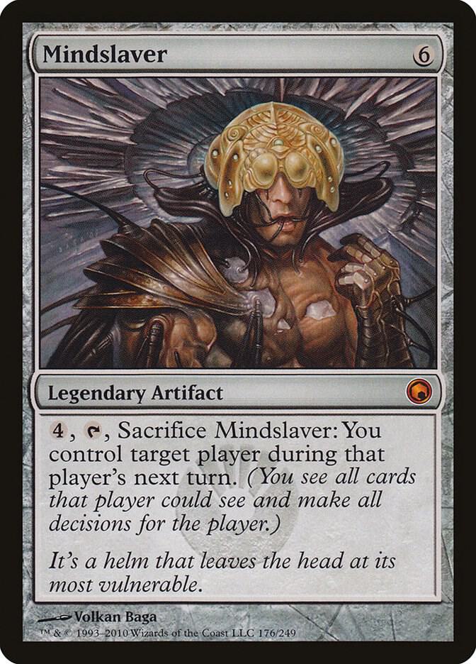 Mindslaver 176 Scars of Mirrodin MTG Mythic LP