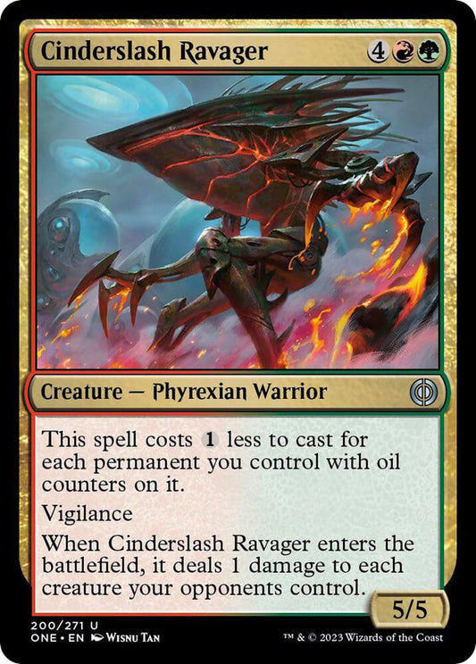 Cinderslash Ravager 200 Phyrexia: All Will Be One MTG UC NM