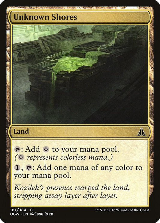 Unknown Shores 181 Oath of the Gatewatch MTG C NM
