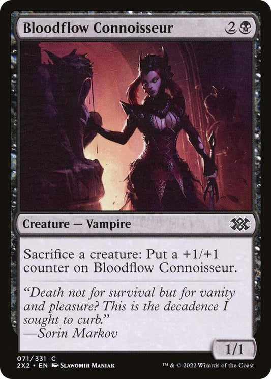 Bloodflow Connoisseur 71 Double Masters 2022 MTG C NM