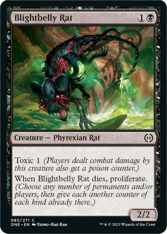 Blightbelly Rat 85 Phyrexia: All Will Be One MTG C NM