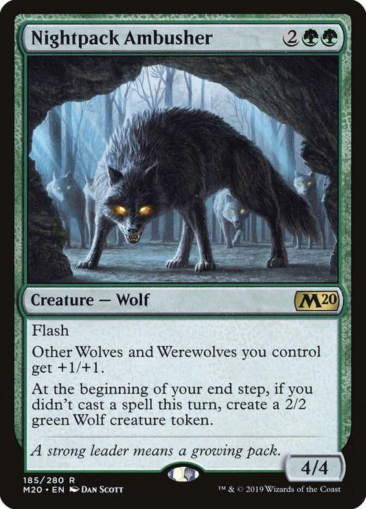 Nightpack Ambusher 185 Core Set 2020 MTG R NM