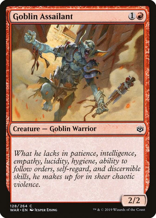 Goblin Assailant 128 War of the Spark MTG C NM
