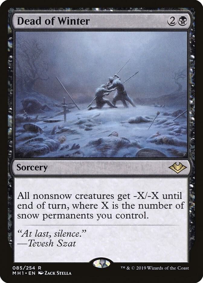 Dead of Winter 85 Modern Horizons MTG R NM