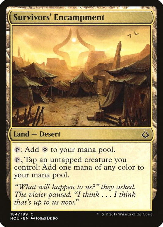 Survivors' Encampment 184 Hour of Devastation MTG C NM