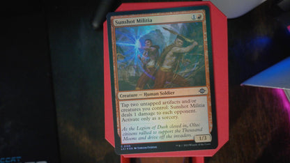 Sunshot Militia 168 The Lost Caverns of Ixalan MTG C Foil NM