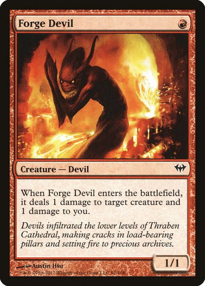 Forge Devil 91 Dark Ascension MTG C NM