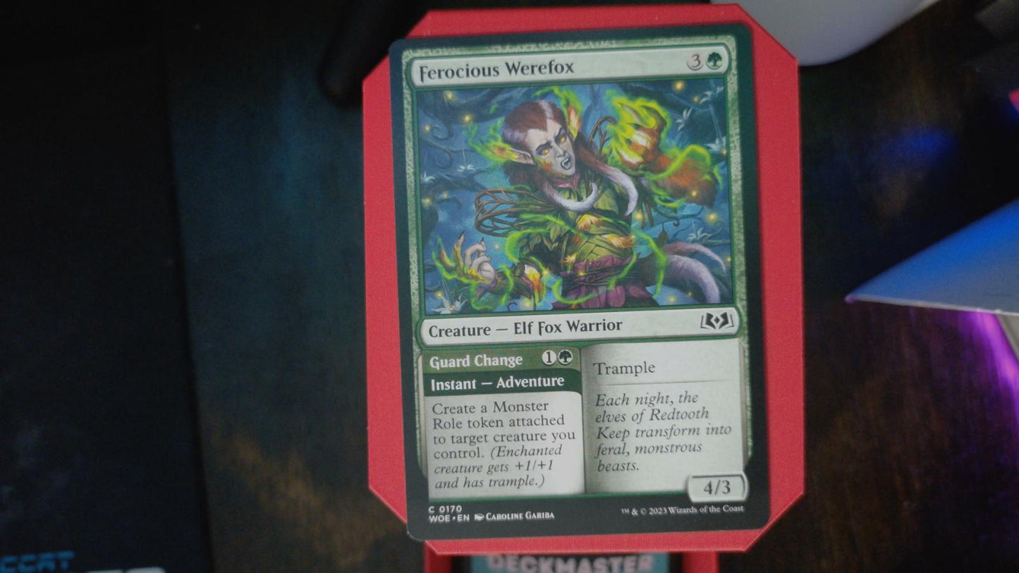 Ferocious Werefox 170 Wilds of Eldraine MTG C NM