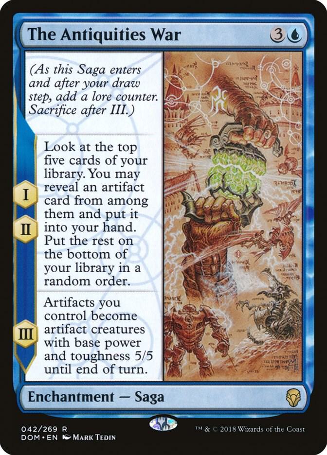 The Antiquities War 42 Dominaria MTG R NM