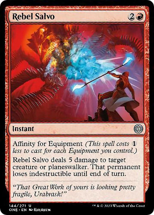 Rebel Salvo 144 Phyrexia: All Will Be One MTG UC NM