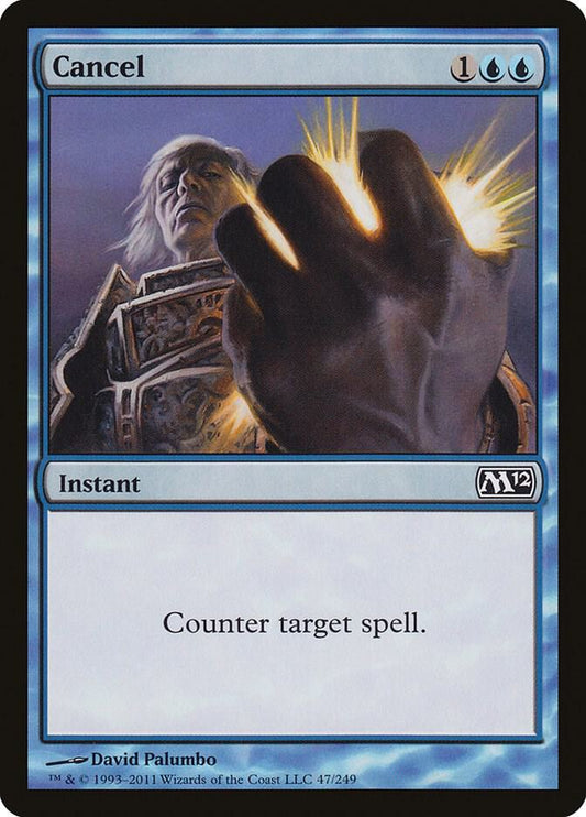 Cancel 47 Magic 2012 (M12) MTG C NM