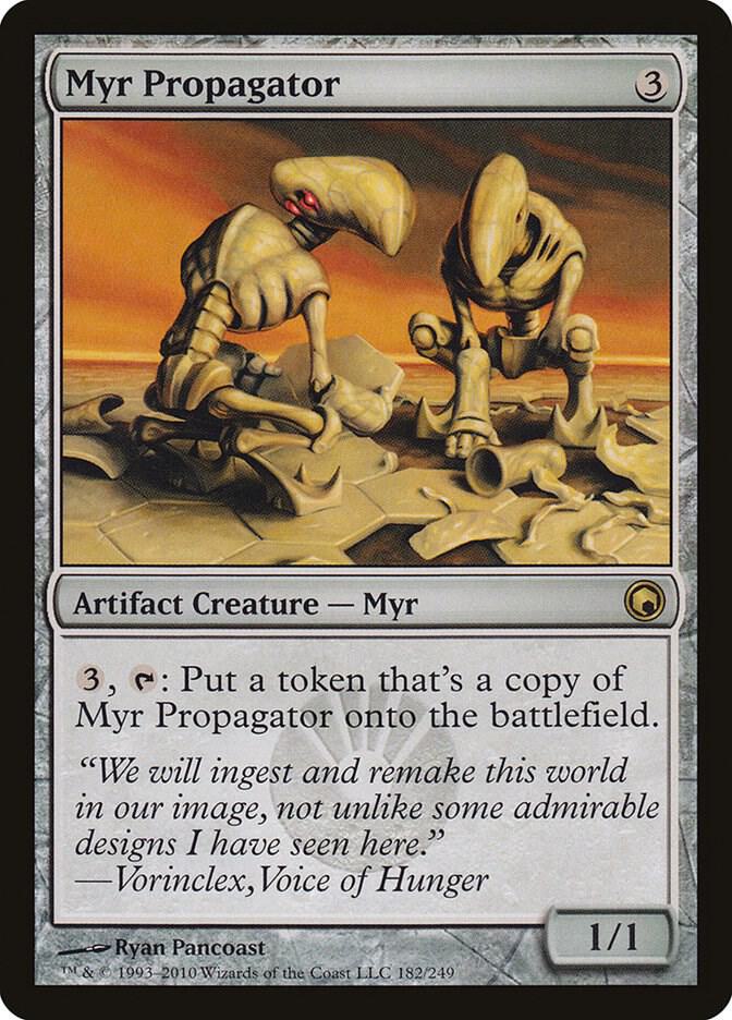 Myr Propagator 182 Scars of Mirrodin MTG R NM