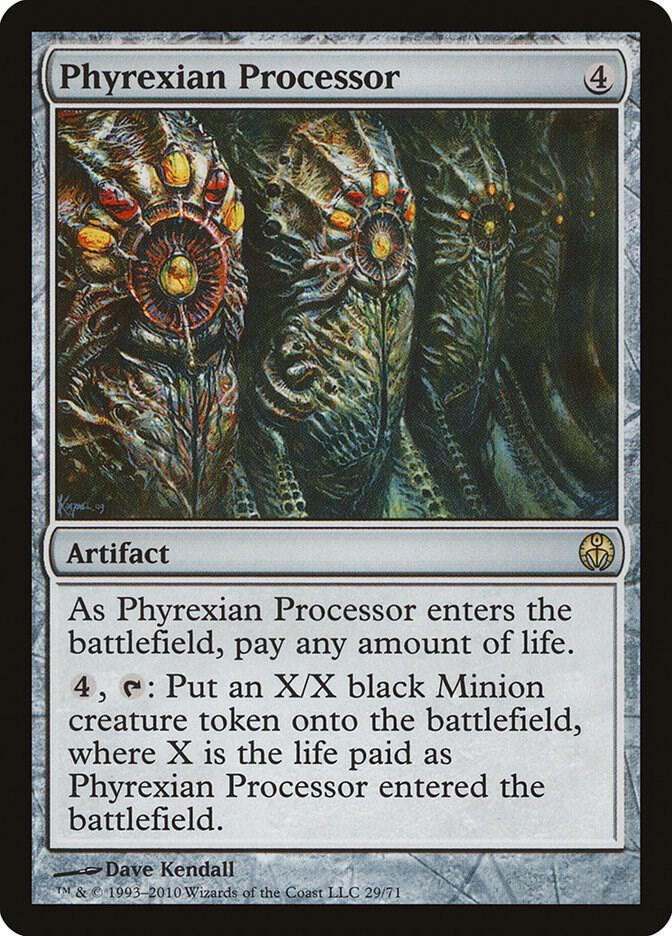 Phyrexian Processor 29 Duel Decks: Phyrexia vs. the Coalition MTG R LP