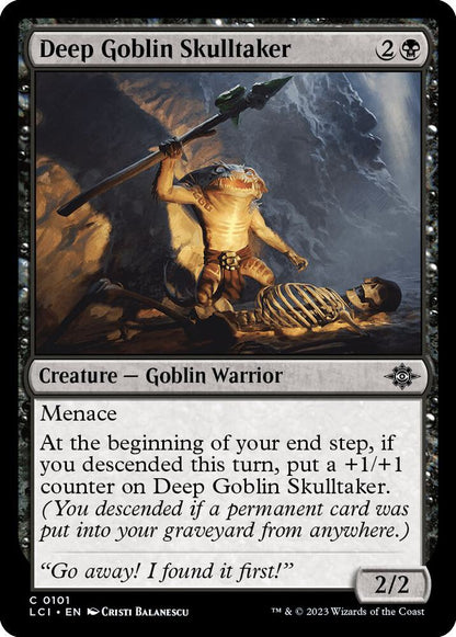 Deep Goblin Skulltaker 101 The Lost Caverns of Ixalan MTG C NM