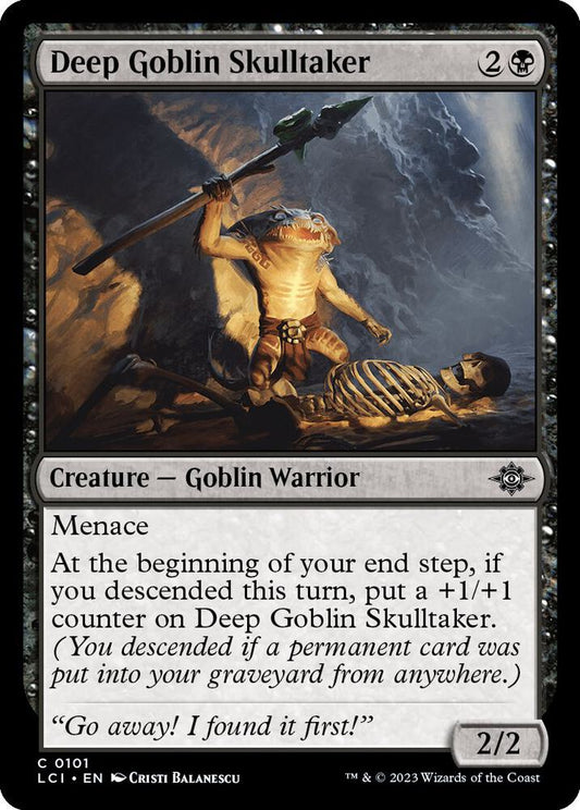 Deep Goblin Skulltaker 101 The Lost Caverns of Ixalan MTG C NM