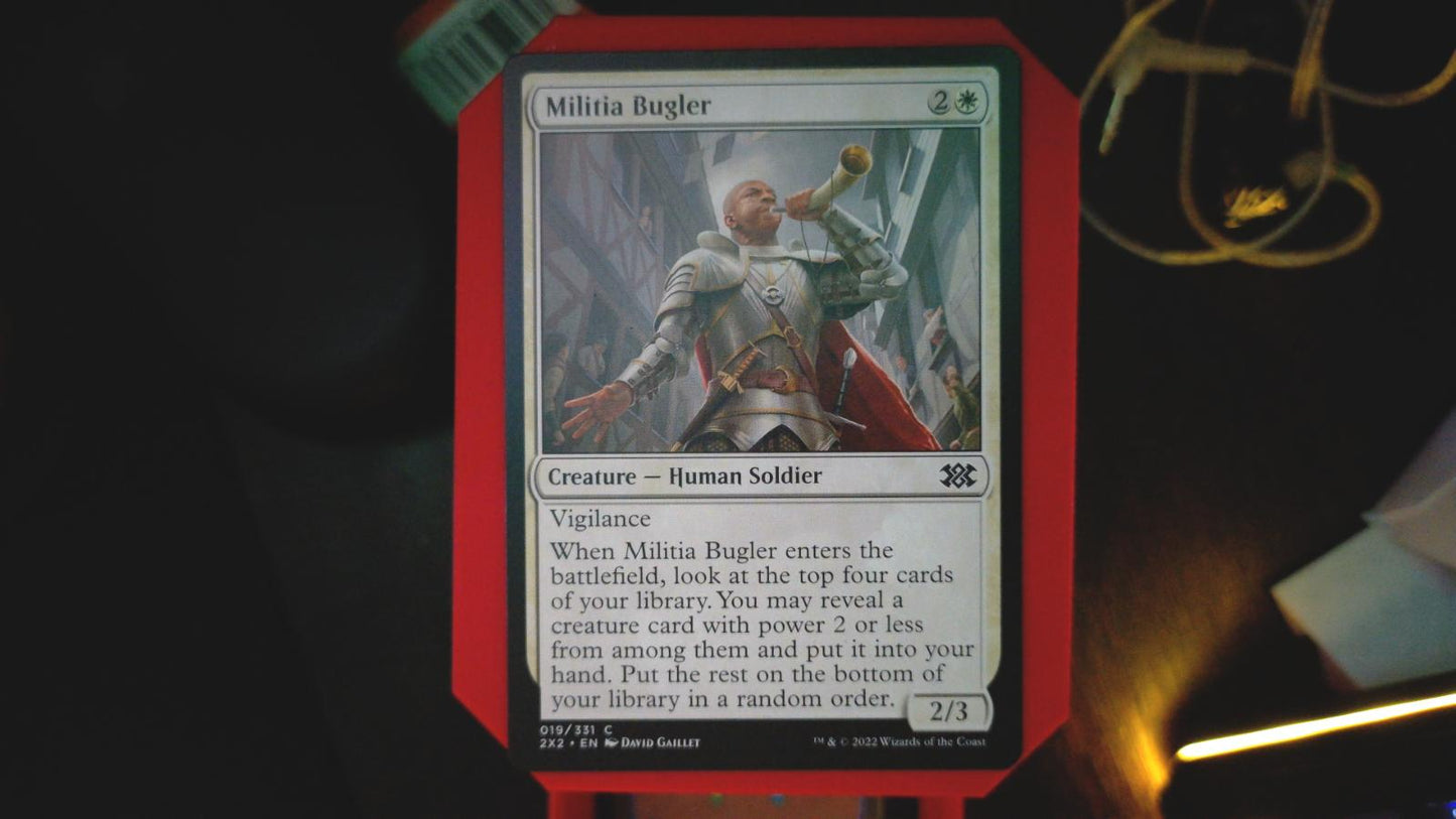 Militia Bugler 19 Double Masters 2022 MTG C NM