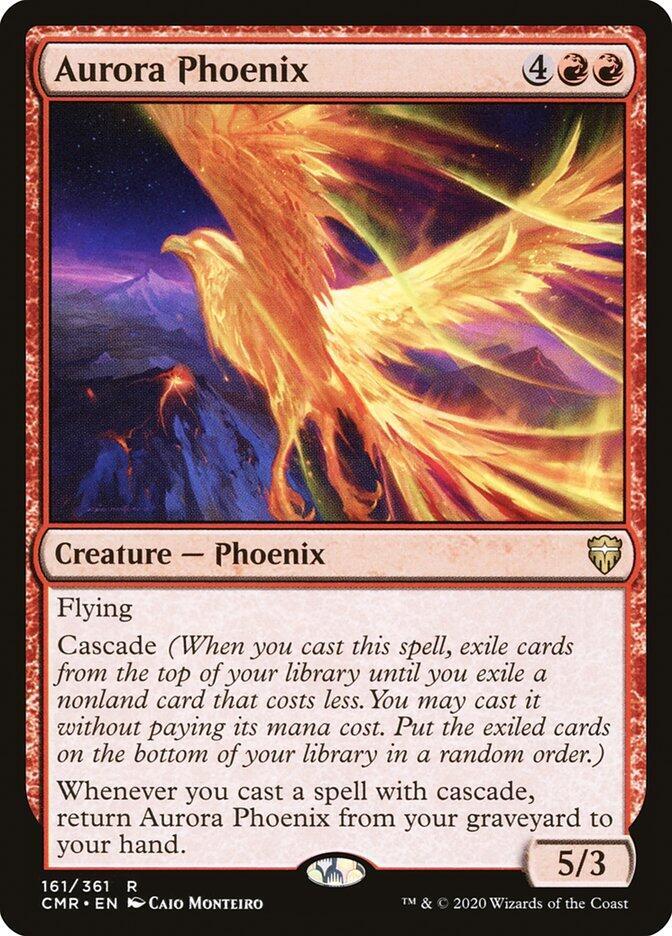 Aurora Phoenix 161 Commander Legends MTG R NM