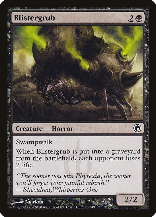 Blistergrub 56 Scars of Mirrodin MTG C NM