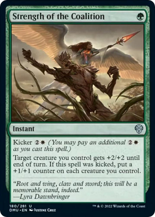 Strength of the Coalition 180 Dominaria United MTG UC NM