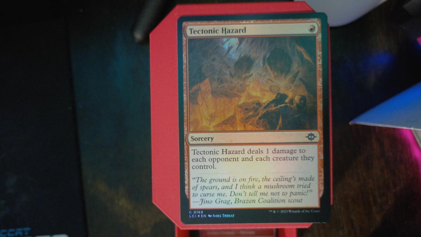 Tectonic Hazard 169 The Lost Caverns of Ixalan MTG C Foil NM