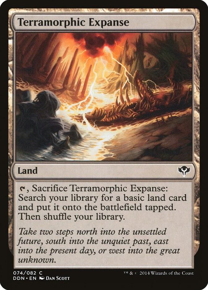 Terramorphic Expanse 74 Duel Decks: Speed vs. Cunning MTG C NM