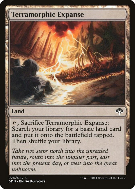 Terramorphic Expanse 74 Duel Decks: Speed vs. Cunning MTG C NM