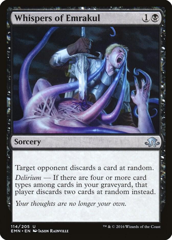 Whispers of Emrakul 114 Eldritch Moon MTG UC LP