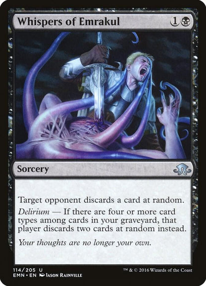 Whispers of Emrakul 114 Eldritch Moon MTG UC LP