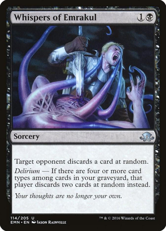 Whispers of Emrakul 114 Eldritch Moon MTG UC LP