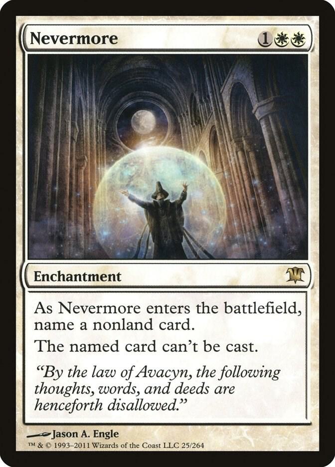 Nevermore 25 Innistrad MTG R LP