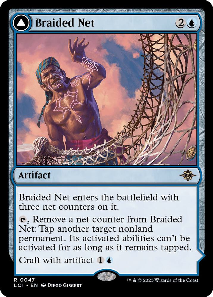 Braided Net 47 The Lost Caverns of Ixalan MTG R NM