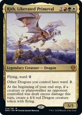 Rith, Liberated Primeval 214 Dominaria United MTG Mythic NM
