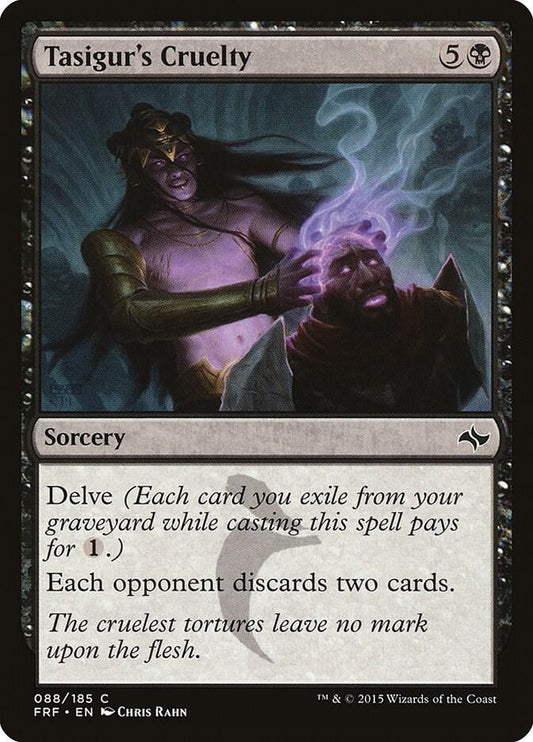 Tasigur's Cruelty 88 Fate Reforged MTG C LP