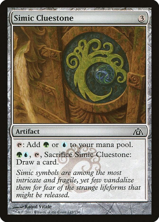 Simic Cluestone 145 Dragon's Maze MTG C NM