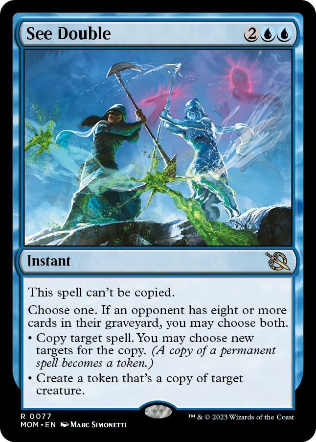 See Double 77 March of the Machine MTG R NM