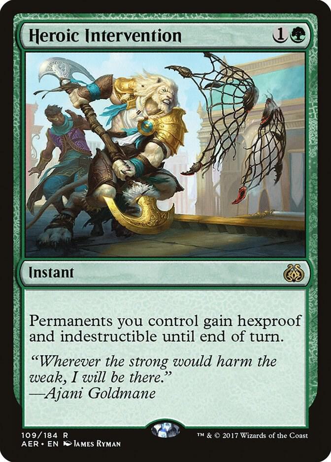 Heroic Intervention 109 Aether Revolt MTG R NM
