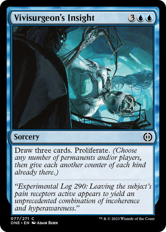 Vivisurgeon's Insight 77 Phyrexia: All Will Be One MTG C NM