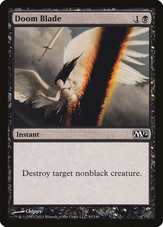Doom Blade 95 Magic 2012 (M12) MTG C NM
