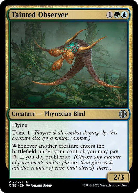 Tainted Observer 217 Phyrexia: All Will Be One MTG UC NM