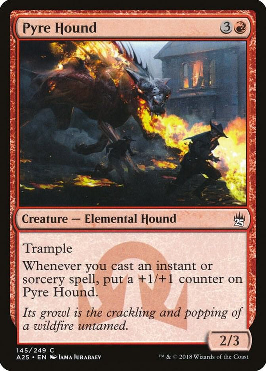 Pyre Hound 145 Masters 25 MTG C NM