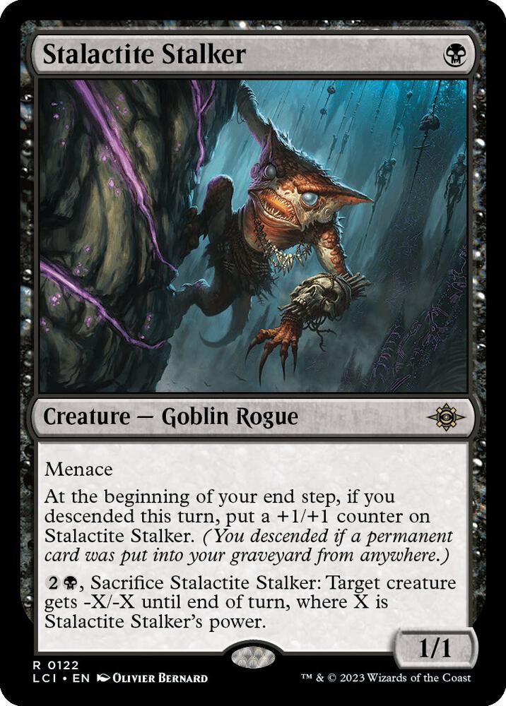 Stalactite Stalker 122 The Lost Caverns of Ixalan MTG R NM